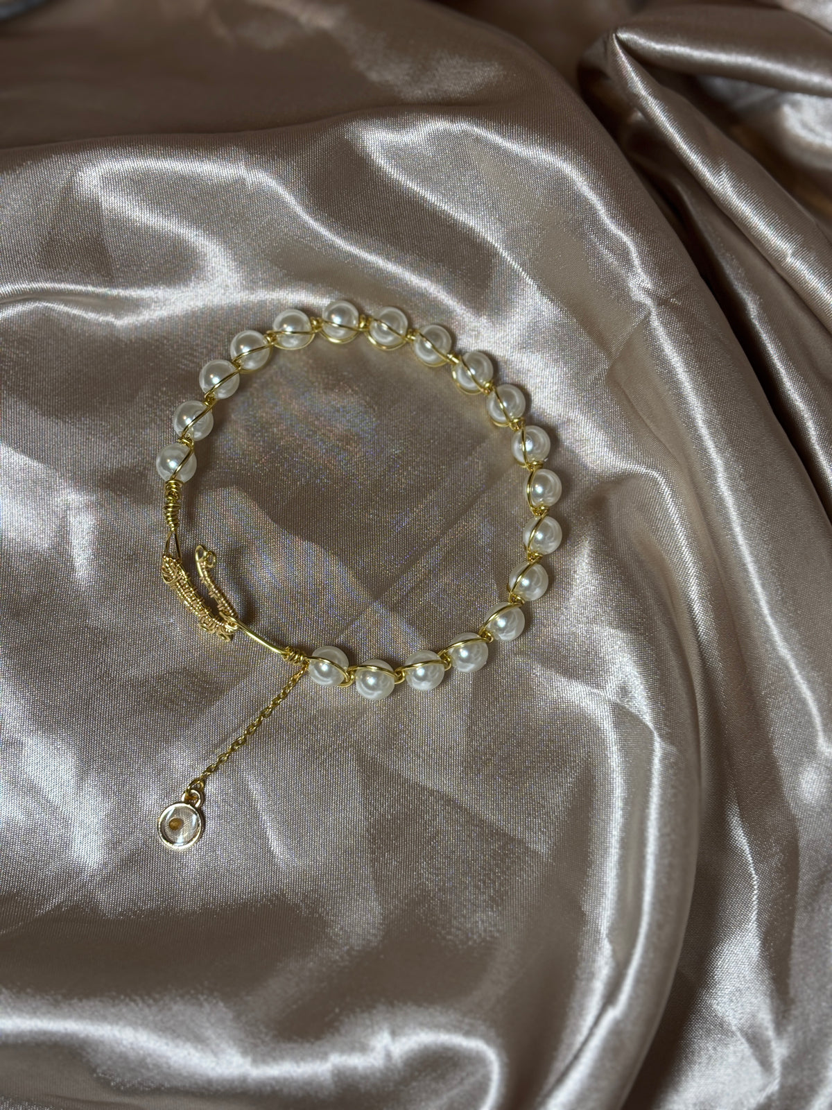 DND Signature “Pearl/Gold” Bracelet