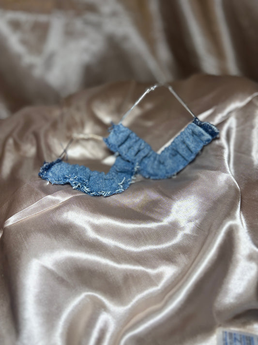 DND Signature “Denim Squared” Earrings