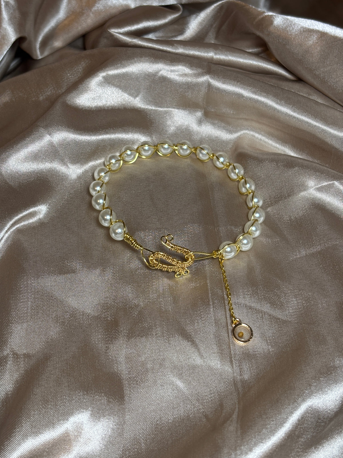 DND Signature “Pearl/Gold” Bracelet